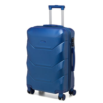Trolley medio rigido blu in ABS Romeo Gigli, Valigie, SKU o912000210, Immagine 0